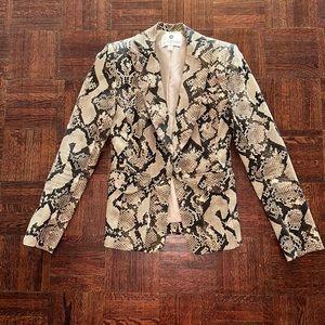Altuzarra for Target Snake Print Blazer Xs